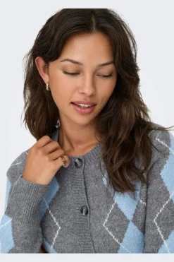 Onlbrighton Life Ls Button Cardi Knt*Only Sale