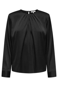 Onlcamille Ls Satin Deatil Top*Only Hot