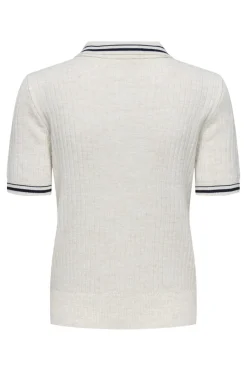 Onlcanton Ss Polo Pull Knt*Only Sale