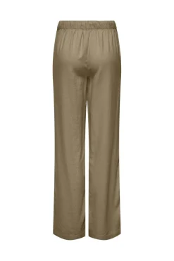 Only Onlcaro Linen Bl Pull-Up Pant Cc< Bukser, Jeans & Leggings