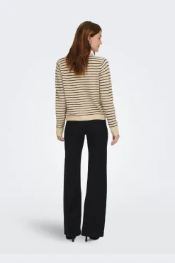 Only Onlchester Life Ls Stripe Cardi Cc Knt< Cardigans|Ammevenligt Tøj