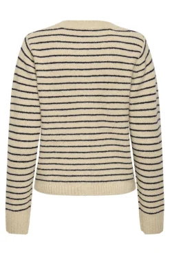 Only Onlchester Life Ls Stripe Cardi Cc Knt< Cardigans|Ammevenligt Tøj