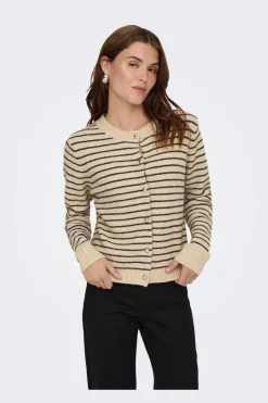 Only Onlchester Life Ls Stripe Cardi Cc Knt< Cardigans|Ammevenligt Tøj