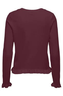 Only Onlcinderel Ls Frill Cardigan Knt< Cardigans|Ammevenligt Tøj