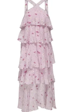 Only Onlcinderella S/L Layered Dress< Kjoler