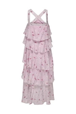 Only Onlcinderella S/L Layered Dress< Kjoler