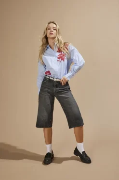 Onlcobain Reg Wide Long B Shorts Dot 15344297*Only Online