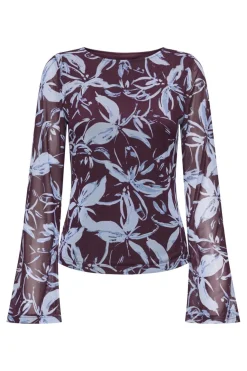 Only Onlcyril Mesh L/S Top< T-Shirts & Toppe