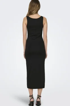Only Onlea S/L Long Slit Dress Now< Kjoler