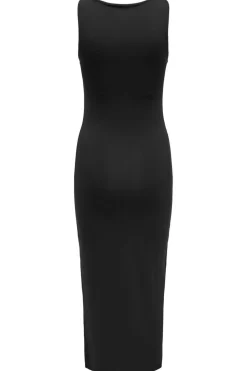 Only Onlea S/L Long Slit Dress Now< Kjoler