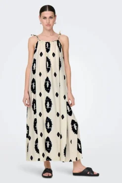 Only Onlelanor Sl Braid Ankel Dress< Kjoler