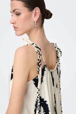 Only Onlelanor Sl Braid Ankel Dress< Kjoler