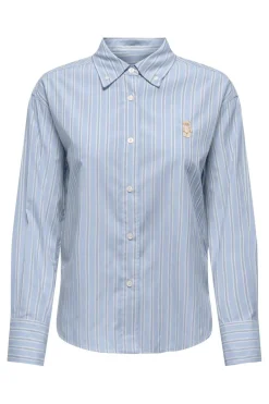 Only Onlelara L/S Emb Shirt< Bluser & Skjorter