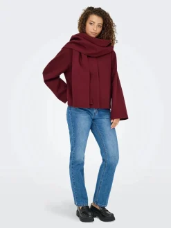 Onlelba Life Scarf Jacket Cc*Only Clearance
