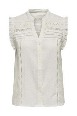 Onlevelyn Sl V-Neck Top Ox*Only Discount