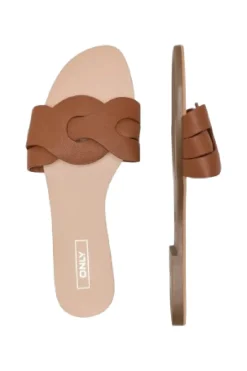 Onlfeli-6 Leather Slip On Sandal*Only Shoes Online