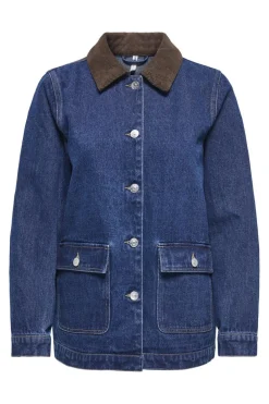 Only Onlfrankie Ls Cord Ovs Jkt Gua< Overtøj & Jakker