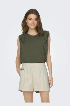 Only Onlfree Life S/L Modal Satin Mix Top< T-Shirts & Toppe