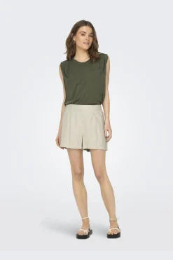 Only Onlfree Life S/L Modal Satin Mix Top< T-Shirts & Toppe