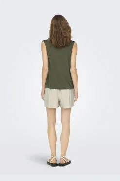 Only Onlfree Life S/L Modal Satin Mix Top< T-Shirts & Toppe