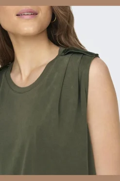 Only Onlfree Life S/L Modal Satin Mix Top< T-Shirts & Toppe