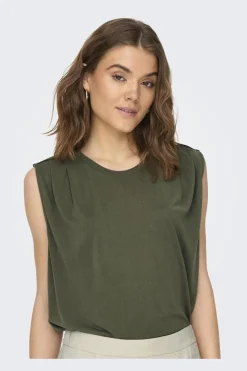 Only Onlfree Life S/L Modal Satin Mix Top< T-Shirts & Toppe