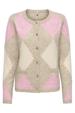 Onlfrida Ls Oneck Button Cardi Knt*Only Clearance