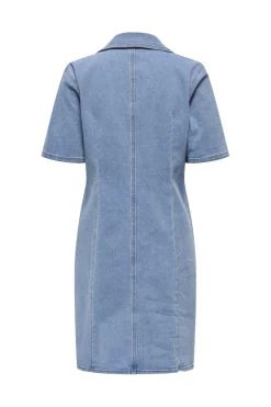 Only Onlfrida Ss Zip Dress Gua< Kjoler|Ammevenligt Tøj