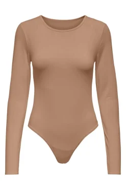 Only Onlfrida Supersoft L/S Crew Neck Body Ac< Bluser & Skjorter|Nattøj & Lingeri