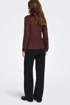 Onlgiavanna L/S Peplum Top*Only Clearance