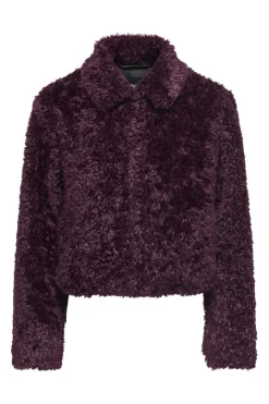Only Onlginny Short Teddy Jacket< Overtøj & Jakker