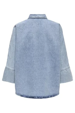 Only Onlgrace 3/4 Bow Shirt Lb Cro< Bluser & Skjorter|Ammevenligt Tøj