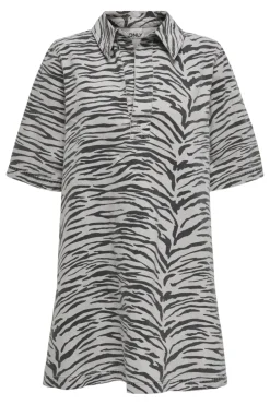 Onlgry Ss Zebra Dress Sik*Only