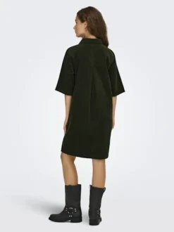 Only Onlgry-Nessa S/S Cord Dress< Kjoler