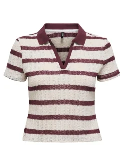 Onlhalia S/S Collar Top Box*Only Discount