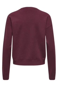 Only Onlhalifax Ls Sequins O-Neck Knt< Strik|Bluser & Skjorter