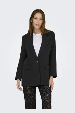 Onlhattie-Lana L/S Overs Mel Blazer Tlr*Only Hot