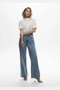 Only Onlhope Wide Rea345< Bukser, Jeans & Leggings