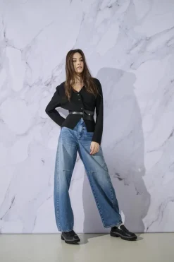 Only Onlhorseshoe Barrel Red Dot< Bukser, Jeans & Leggings