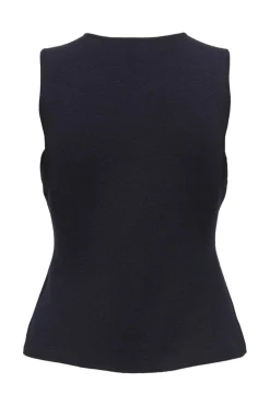 Only Onlibi Button Sl Vest Cc Knt< T-Shirts & Toppe