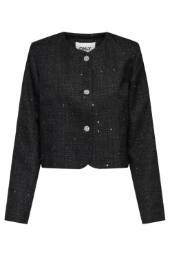 Onlinda Life L/S Seq Boucle Jacket Tlr*Only Sale