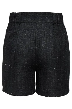 Onlinda Life Sequin Boucle Shorts Tlr*Only Online