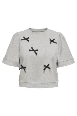 Onljenny S/S O-Neck Bow Box Ub Swt*Only Discount