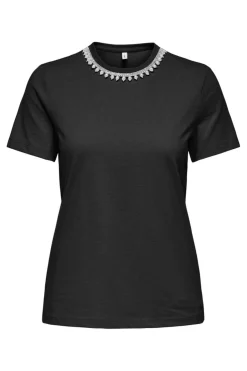 Only Onljolly Life S/S Reg Pearl Top< T-Shirts & Toppe