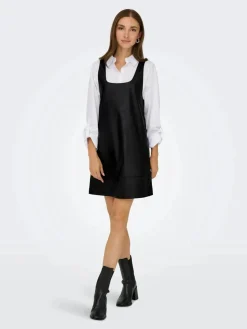 Only Onljosie Faux Leather Dress Cc< Kjoler