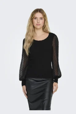 Onljulie Life Ls Mix O-Neck Cc Knt*Only New