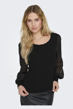 Onljulie Life Ls Mix O-Neck Cc Knt*Only New