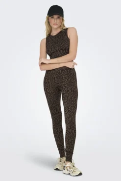 Only Onljungle Seamless Animal Tank Top Acc< T-Shirts & Toppe