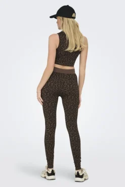 Only Onljungle Seamless Animal Tank Top Acc< T-Shirts & Toppe