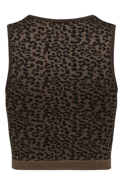 Only Onljungle Seamless Animal Tank Top Acc< T-Shirts & Toppe